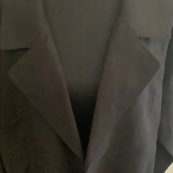 Eileen Fisher Tencel and Linen Black Jacket - Picture 2 of 6